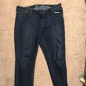 Liz Claiborne Classic straight 16 jeans dk blue